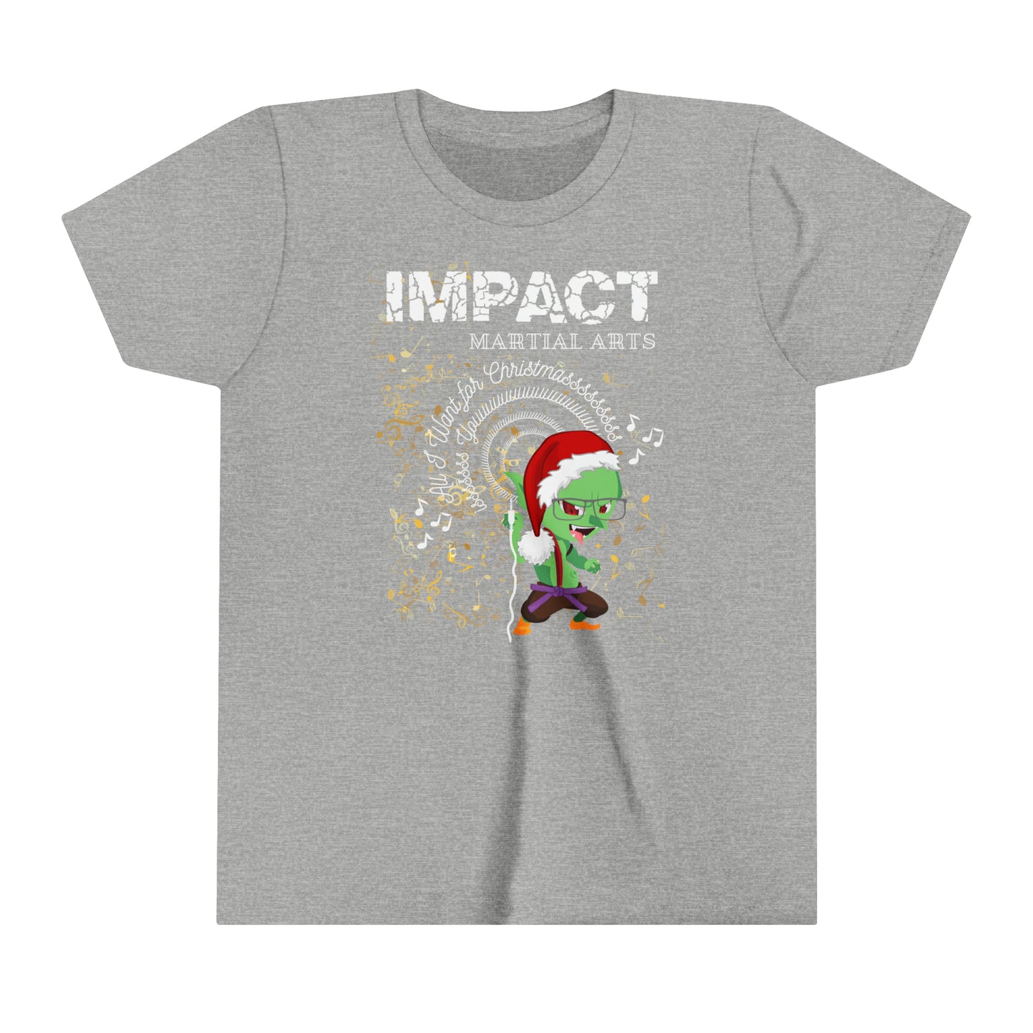 Aux Troll "All I Want For Christmas..."  - Youth Short Sleeve Tee