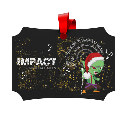 Aux Troll - Impact Christmas - Metallic Ornaments (Round)