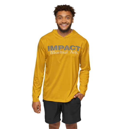 Impact Martial Arts Yellow - Men's Sports Warmup Hoodie (AOP)